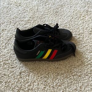 Adidas Ajax Bob Marley Samba Black Sneakers